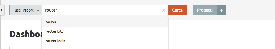 trovare la giusta keyword