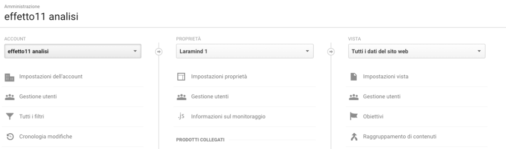 eventi google analytics