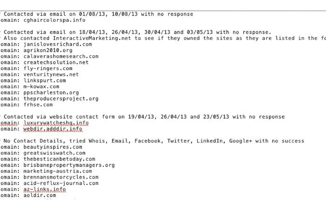 Disavow e link che non volete che puntino al vostro sito? Ecco come fare per respingerli