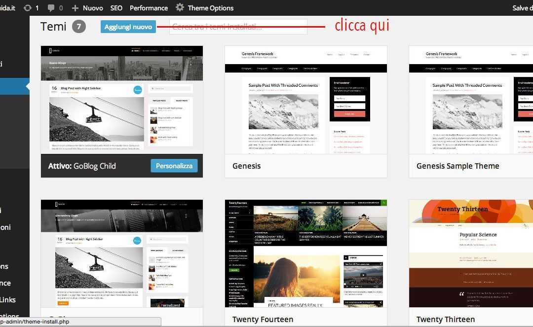 i 4 Temi WordPress assoluti: i magnifici 4