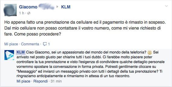 commenti negativi facebook