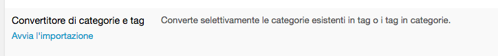 tag in categorie
