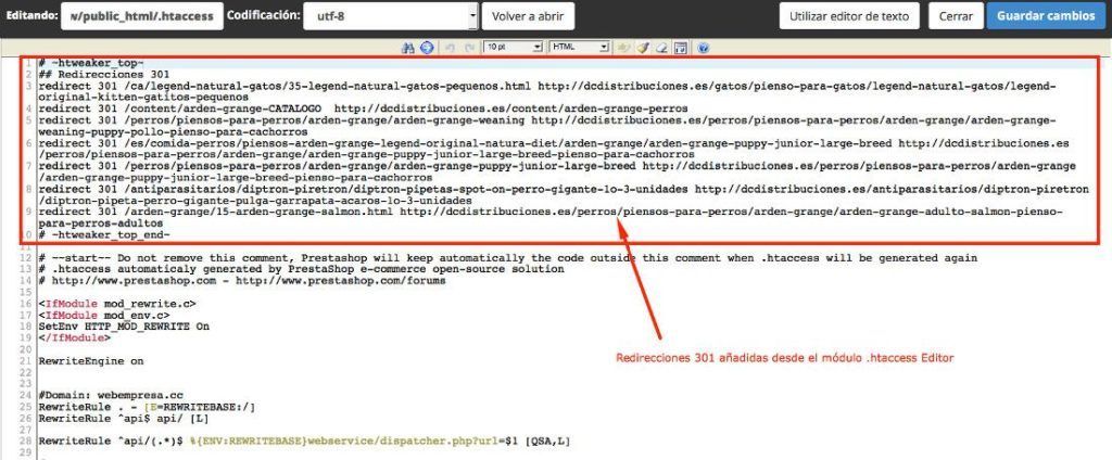 htaccess