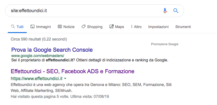 seo milano