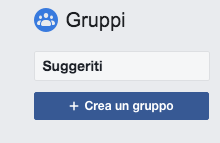 gruppi facebook