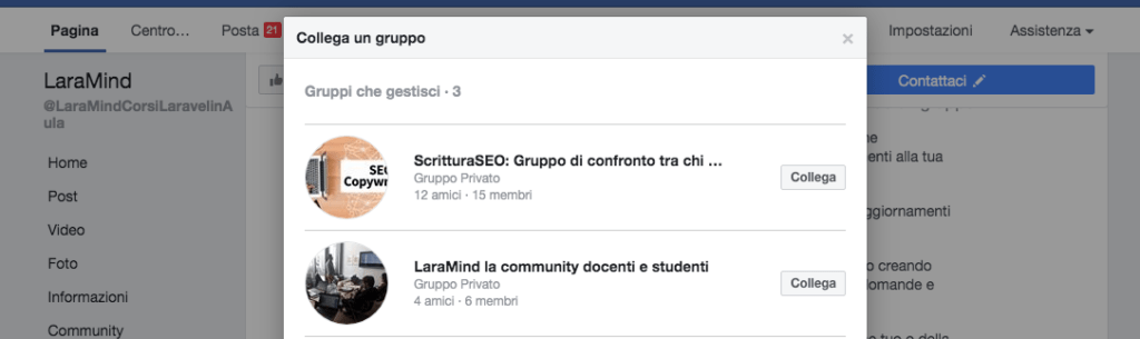 Gruppi Fb